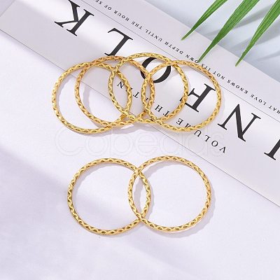 Tibetan Style Linking Rings GLF10846Y-1