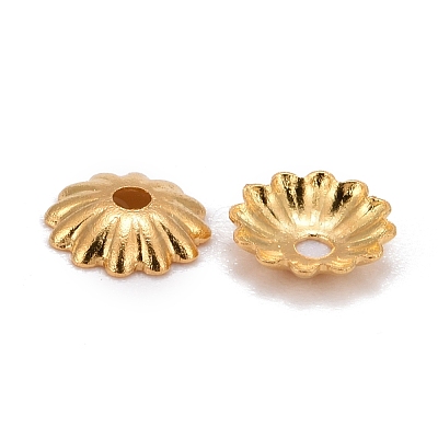 Brass Bead Cap KK-P032-06-NR-1