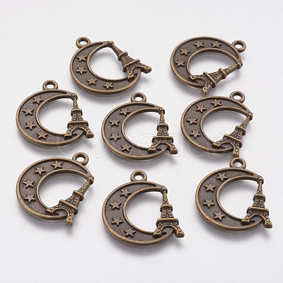 Alloy Pendants PALLOY-A18800-AB-FF-1