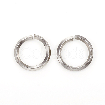 Tarnish Resistant 304 Stainless Steel Open Jump Rings STAS-G224-22P-06-1