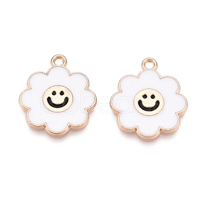 Alloy Enamel Pendants ENAM-T020-55B-1