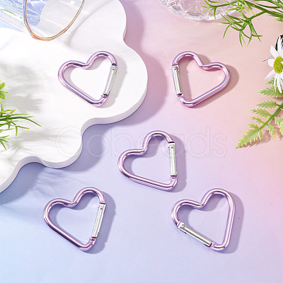 5Pcs Zinc Alloy Spring Gate Rings FIND-TA0009-73K-1