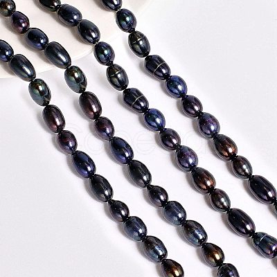 Natural Cultured Freshwater Pearl Beads Strands PEAR-NB0001-40-1