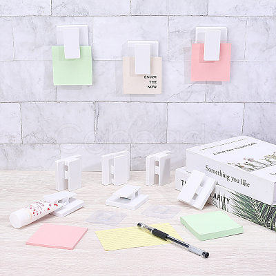 ABS Plastic Wall-mounted Toothpaste Holder AJEW-WH0796-10A-1