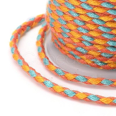 4-Ply Polycotton Cord with Metallic Thread X1-OCOR-Z003-D20-1
