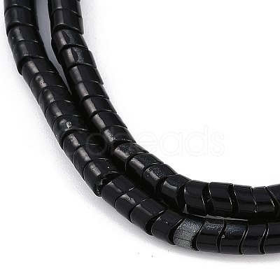 Baking Paint Electroplated Synthetic Non-magnetic Hematite Beads Strands G-H072-L01-01-1