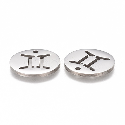Tarnish Resistant 201 Stainless Steel Pendants STAS-Z001-B-06P-1