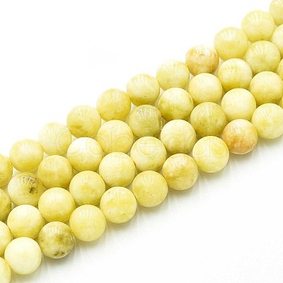 Natural Quartz Beads Strands G-N355-8mm-40-1