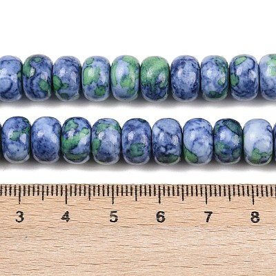 Dyed Synthetic Riverstone Beads Strands G-Z105-C01-01C-1