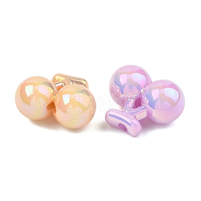 Luminous UV Plating Opaque Acrylic Beads MACR-K361-38-1