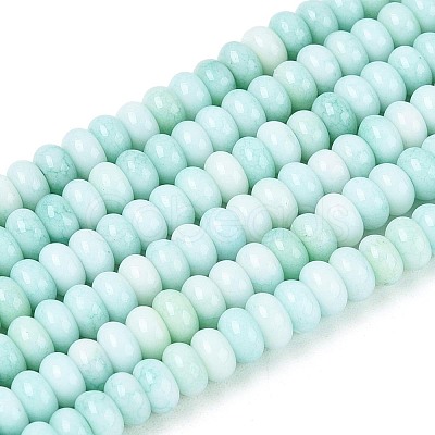 Ombre Effect Dyed Glass Beads Strands GLAA-T030-07A-07-1