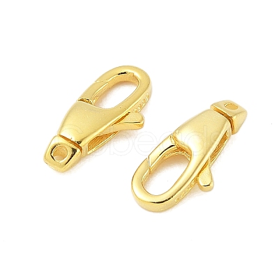 925 Sterling Silver Lobster Claw Clasps STER-S012-10G-1
