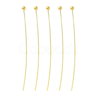 Brass Ball Head Pin X-RP0.5x45mm-G-1