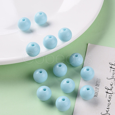 Opaque Acrylic Beads MACR-S370-C12mm-A07-1