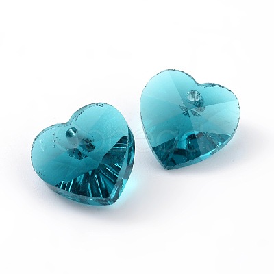 Romantic Valentines Ideas Glass Charms X-G030V10mm-14-1