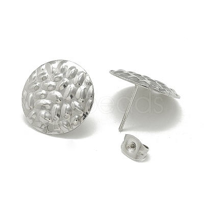 Non-Tarnish 304 Stainless Steel Stud Earring Findings LS-STAS-Q225-02A-1