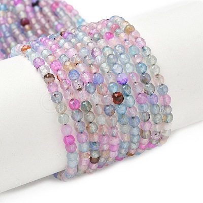 Natural Agate Beads Strands X-G-E469-12V-1