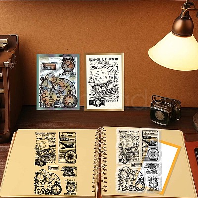 PVC Plastic Clear Stamps DIY-WH0631-0680-1