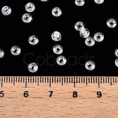 6/0 Transparent Inside Colours Glass Seed Round Beads X1-SEED-N006-004A-1