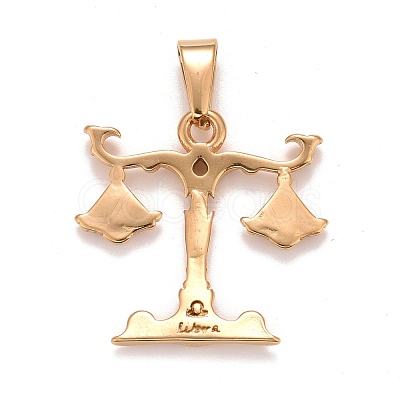 Ion Plating(IP) 304 Stainless Steel Pendants X-STAS-D165-14G-09-1