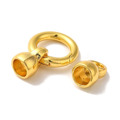 Ring Rack Plating Brass Spring Gate Rings KK-A225-05A-G-1
