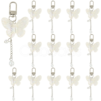 20Pcs Acrylic Pendant Decorations HJEW-YW00252-03-1