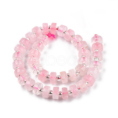 Natural Rose Quartz Beads Strands G-N327-07J-1