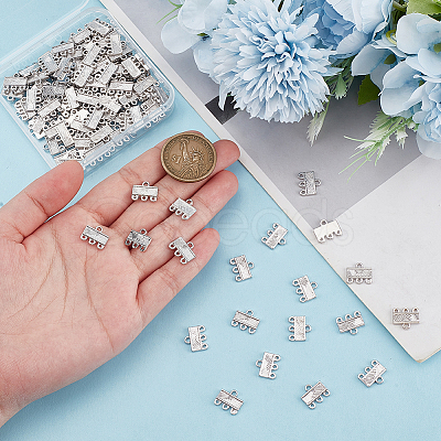 120Pcs Alloy Chandelier Components Links FIND-GO0003-32D-1