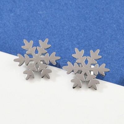 Tarnish Resistant 304 Stainless Steel Ear Studs EJEW-P045-01P-1