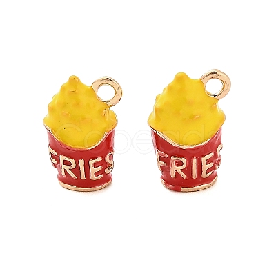 Alloy Enamel Pendants PALLOY-R155-01G-M-1