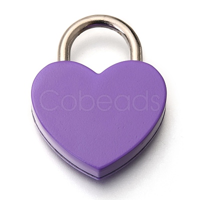 Alloy Padlock Mini Lock with Key AJEW-WH0171-19A-1