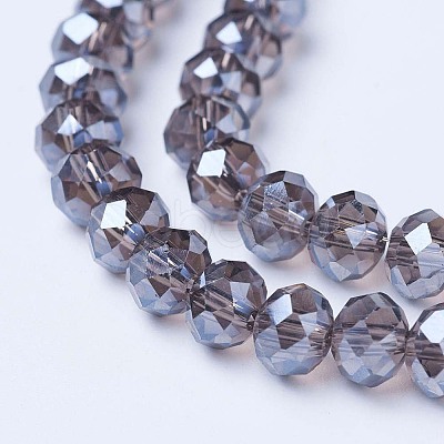 Electroplate Glass Beads Strands EGLA-A034-T3mm-A09-1
