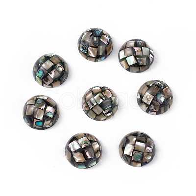 Synthetic Abalone Shell/Paua Shell Beads SSHEL-K001-001D-1