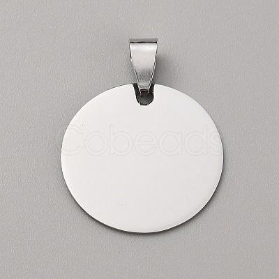 201 Stainless Steel Pendants LS-STAS-WH0016-49A-P-1