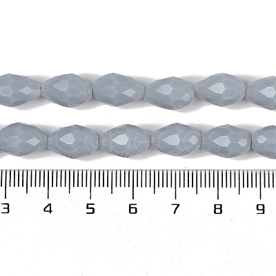Opaque Solid Color Beads Strands EGLA-N013-P8mm-D05-1