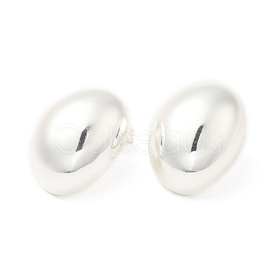 Rack Plating Brass Stud Earrings EJEW-F324-03S-1