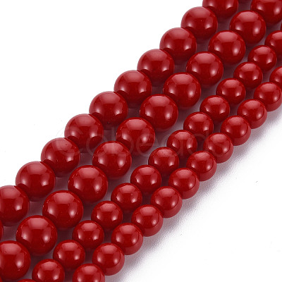 Glass Beads Strands LS-GLAA-S192-E-007B-1