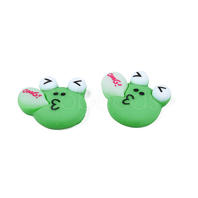 Opaque Resin Cabochons CRES-S308-088-1