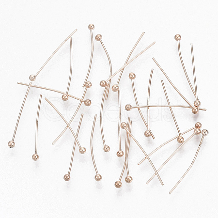 Brass Ball Head pins X-KK-RP0.5x20mm-RG-1