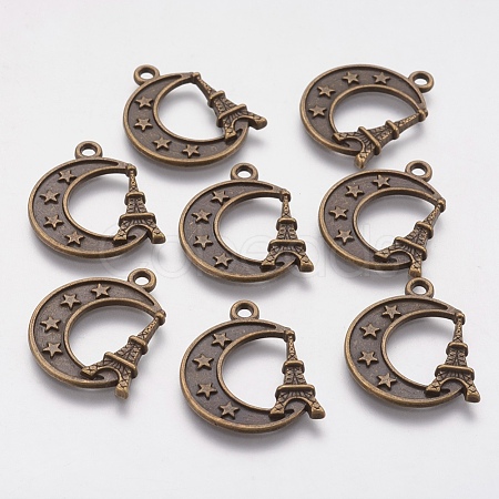Alloy Pendants PALLOY-A18800-AB-FF-1