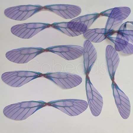 Atificial Craft Chiffon Butterfly Wing FIND-PW0001-029-A08-1