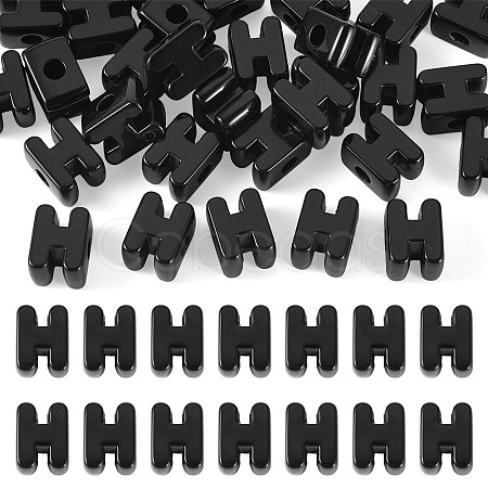 Acrylic European Beads OACR-TAC0013-14H-1