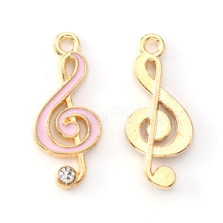 Alloy Enamel Pendants X-ENAM-S121-021A-1