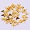 Alloy Cabochons, Nail Art Decoration Accessories, Pig, Cadmium Free & Lead Free, Golden, 6x9.5x3mm, 100pcs/bag