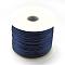 Nylon Thread, Rattail Satin Cord, Prussian Blue, 1.5mm, about 49.21 yards(45m)/roll