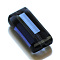 K9 Glass, Imitation Austrian Crystal Beads, Grade AAA, Faceted, Rectangle, Prussian Blue, 6x12x5mm, Hole: 0.7~0.9mm