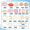 DIY Natural Shell Dangle Earring Making Kit DIY-SC0025-80-2