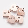 304 Stainless Steel Pendants STAS-Q201-T457R-1