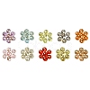 50G 10 Colors Transparent Acrylic Beads FIND-CJ0002-86-9