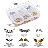 80Pcs Tibetan Style Alloy Beads FIND-FS0003-59-4